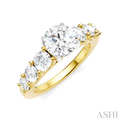 1 1/10 Ctw Round Shape Round Cut Diamond Semi-Mount Engagement Ring in 14K Yellow and White Gold 1 1/10 Ctw Round Shape Round Cut Diamond Semi-Mount Engagement Ring in 14K Yellow and White Gold