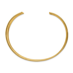 14k 19mm Hammered Polished Cuff Bangle Bracelet 14k 19mm Hammered Polished Cuff Bangle Bracelet