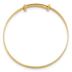 14K Madi K Polished Expandable Baby Bangle 14K Madi K Polished Expandable Baby Bangle