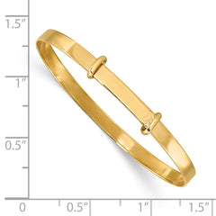 14K Madi K Polished Expandable Baby Bangle 14K Madi K Polished Expandable Baby Bangle