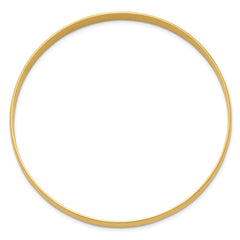 14k 6mm Solid Polished Half-Round Slip-On Round Bangle Bracelet 14k 6mm Solid Polished Half-Round Slip-On Round Bangle Bracelet