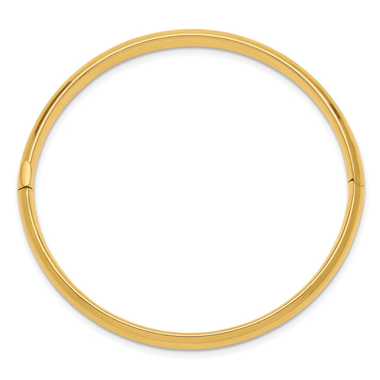 14k 3/16 Polished Hinged Baby Bangle 14k 3/16 Polished Hinged Baby Bangle