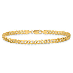 14K 7 inch 4.75mm Flat Beveled Curb with Lobster Clasp Bracelet 14K 7 inch 4.75mm Flat Beveled Curb with Lobster Clasp Bracelet