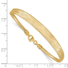 14K Graduated Stretch Mesh 7 inch Bracelet 14K Graduated Stretch Mesh 7 inch Bracelet