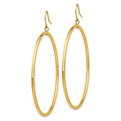 14k Tube Hoop Dangle Earrings 14k Tube Hoop Dangle Earrings