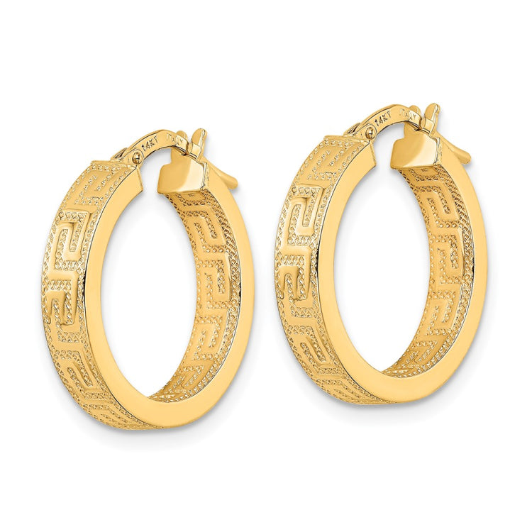14K Polished Hoop Earrings 14K Polished Hoop Earrings