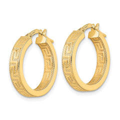 14K Polished Hoop Earrings 14K Polished Hoop Earrings