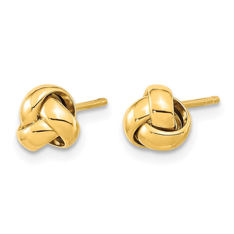 14k Gold Polished Love Knot Post Earrings 14k Gold Polished Love Knot Post Earrings