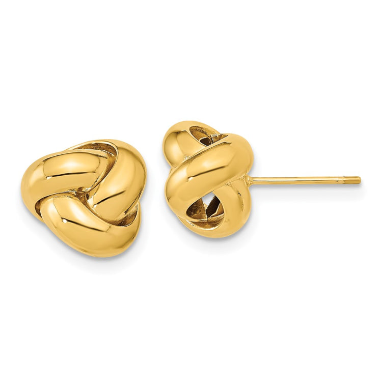 14k Polished Love Knot Post Earrings 14k Polished Love Knot Post Earrings