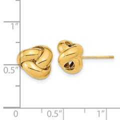14k Polished Love Knot Post Earrings 14k Polished Love Knot Post Earrings