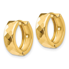 14k Textured Hinged Hoop Earrings 14k Textured Hinged Hoop Earrings