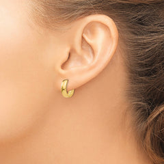 14k Round Hinged Hoop Earrings 14k Round Hinged Hoop Earrings