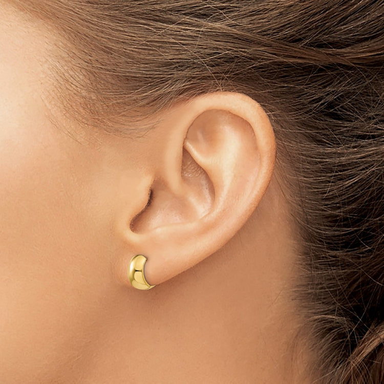14k Round Hinged Hoop Earrings 14k Round Hinged Hoop Earrings