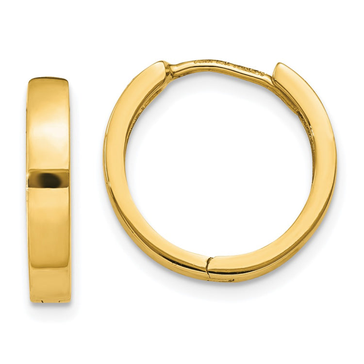 14k Round Hinged Hoop Earrings 14k Round Hinged Hoop Earrings
