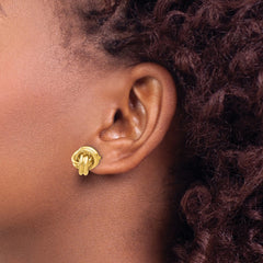 14K Love Knot Post Earrings 14K Love Knot Post Earrings