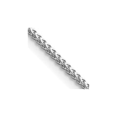 14K White Gold 20 inch 1mm Franco with Lobster Clasp Chain 14K White Gold 20 inch 1mm Franco with Lobster Clasp Chain