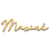 14k Yellow Gold Polished Bathinda Font Name Plate