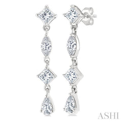 .50CTTWDM MIXED SHAPE LONG ER WG 14K-G* .50CTTWDM MIXED SHAPE LONG ER WG 14K-G*