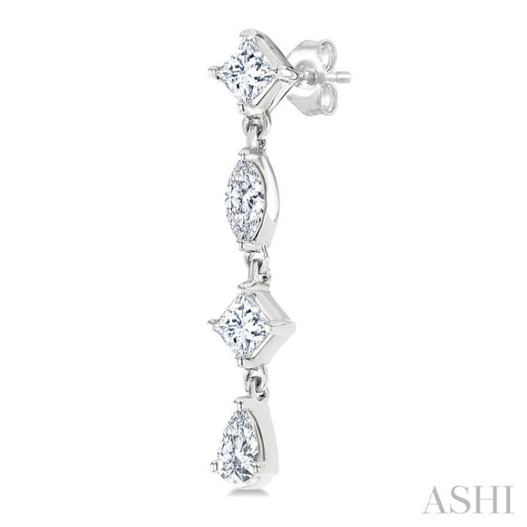.50CTTWDM MIXED SHAPE LONG ER WG 14K-G* .50CTTWDM MIXED SHAPE LONG ER WG 14K-G*