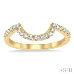1/3 Ctw Round Cut Diamond Wedding Band in 14K Yellow Gold 1/3 Ctw Round Cut Diamond Wedding Band in 14K Yellow Gold