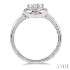 1/3 ctw Round Diamond Lovebright Ring in 14K White Gold 1/3 ctw Round Diamond Lovebright Ring in 14K White Gold