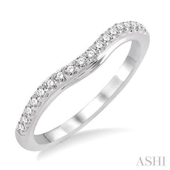 1/4 ctw Round Cut Diamond Wedding Band in 14K White Gold 1/4 ctw Round Cut Diamond Wedding Band in 14K White Gold