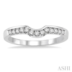 1/4 Ctw Round Cut Diamond Wedding Band in 14K White Gold 1/4 Ctw Round Cut Diamond Wedding Band in 14K White Gold