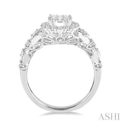 3/4 ctw Diamond Lovebright Ring in 14K White Gold 3/4 ctw Diamond Lovebright Ring in 14K White Gold
