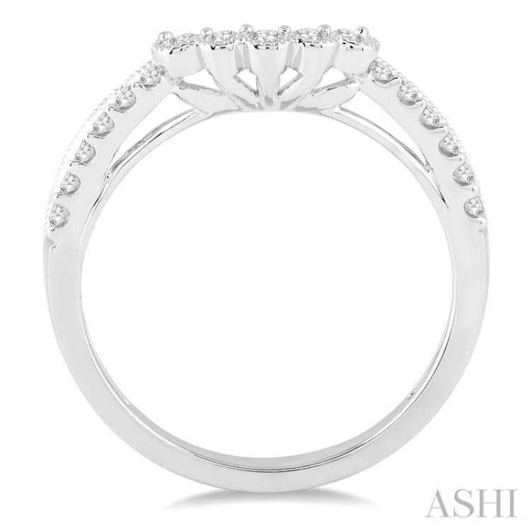1/3 ctw Round Cut Diamond Wedding Band in 14K White Gold 1/3 ctw Round Cut Diamond Wedding Band in 14K White Gold