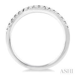 1/4 Ctw Round Cut Diamond Wedding Band in 14K White Gold 1/4 Ctw Round Cut Diamond Wedding Band in 14K White Gold
