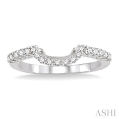 1/3 ctw Round Cut Diamond Wedding Band in 14K White Gold 1/3 ctw Round Cut Diamond Wedding Band in 14K White Gold