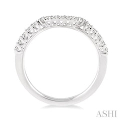 1/3 ctw Round Cut Diamond Wedding Band in 14K White Gold 1/3 ctw Round Cut Diamond Wedding Band in 14K White Gold