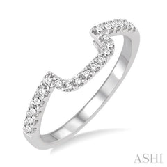 1/3 ctw Round Cut Diamond Wedding Band in 14K White Gold 1/3 ctw Round Cut Diamond Wedding Band in 14K White Gold