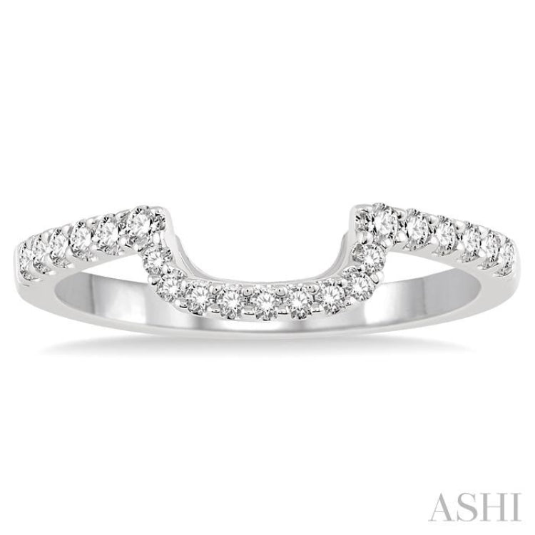 1/3 ctw Round Cut Diamond Wedding Band in 14K White Gold 1/3 ctw Round Cut Diamond Wedding Band in 14K White Gold