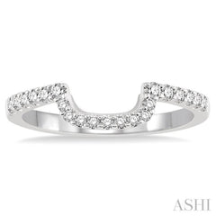 1/3 ctw Round Cut Diamond Wedding Band in 14K White Gold 1/3 ctw Round Cut Diamond Wedding Band in 14K White Gold