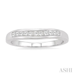 1/4 Ctw Princess Cut Diamond Matching Wedding Band in 14K White Gold 1/4 Ctw Princess Cut Diamond Matching Wedding Band in 14K White Gold