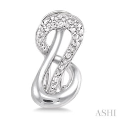 1/20 Ctw Single Cut Diamond Earrings in Sterling Silver 1/20 Ctw Single Cut Diamond Earrings in Sterling Silver