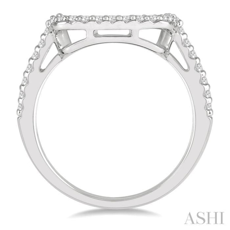 1/4 ctw Round Cut Diamond Wedding Band in 14K White Gold 1/4 ctw Round Cut Diamond Wedding Band in 14K White Gold