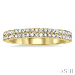 1/3 ctw Round Cut Diamond Wedding Band in 14K Yellow Gold 1/3 ctw Round Cut Diamond Wedding Band in 14K Yellow Gold