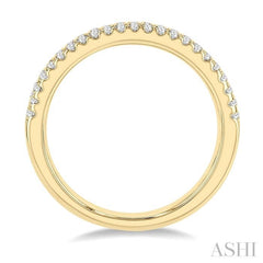 1/3 ctw Round Cut Diamond Wedding Band in 14K Yellow Gold 1/3 ctw Round Cut Diamond Wedding Band in 14K Yellow Gold