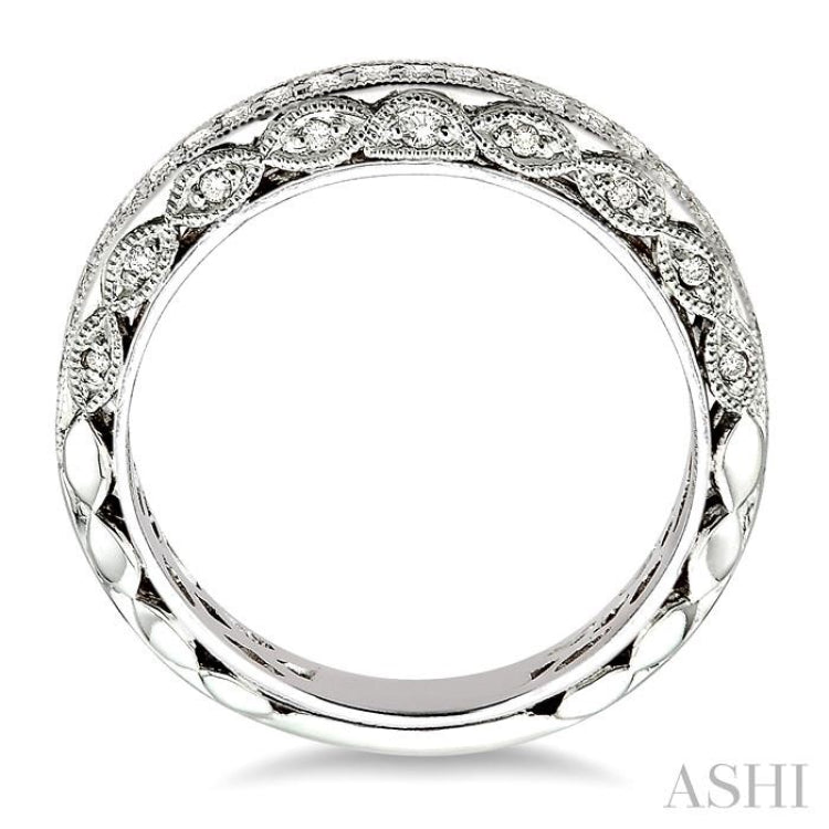 3/8 ctw Diamond Matching Wedding Band in 14K White Gold 3/8 ctw Diamond Matching Wedding Band in 14K White Gold