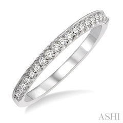 1/4 ctw Round Cut Diamond Wedding Band in 14K White Gold 1/4 ctw Round Cut Diamond Wedding Band in 14K White Gold