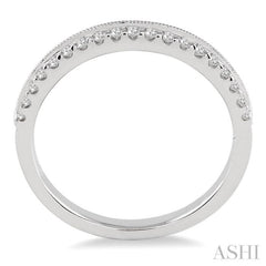 1/4 ctw Round Cut Diamond Wedding Band in 14K White Gold 1/4 ctw Round Cut Diamond Wedding Band in 14K White Gold