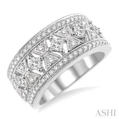 7/8 Ctw Diamond Fashion Band in 14K White Gold 7/8 Ctw Diamond Fashion Band in 14K White Gold