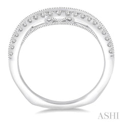 1/4 ctw Round Cut Diamond Wedding Band in 14K White Gold 1/4 ctw Round Cut Diamond Wedding Band in 14K White Gold