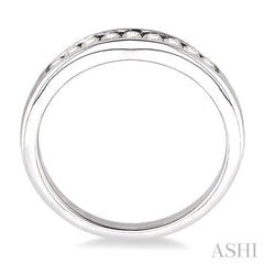 1/4 Ctw V Shape Round Cut Diamond Matching Wedding Band in 14K White Gold 1/4 Ctw V Shape Round Cut Diamond Matching Wedding Band in 14K White Gold