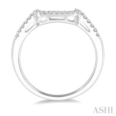 1/5 Ctw Round Cut Diamond Wedding Band in 14K White Gold 1/5 Ctw Round Cut Diamond Wedding Band in 14K White Gold
