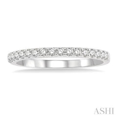 1/3 Ctw Round Cut Diamond Wedding Band in 14K White Gold 1/3 Ctw Round Cut Diamond Wedding Band in 14K White Gold