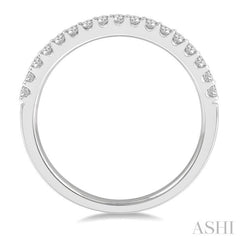 1/3 Ctw Round Cut Diamond Wedding Band in 14K White Gold 1/3 Ctw Round Cut Diamond Wedding Band in 14K White Gold