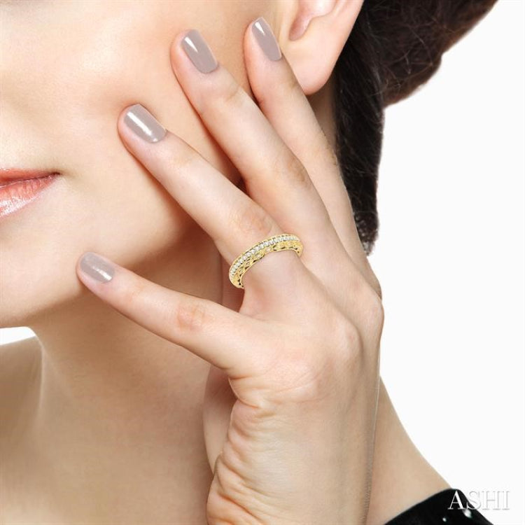 3/8 Ctw Diamond Matching Wedding Band in 14K Yellow Gold 3/8 Ctw Diamond Matching Wedding Band in 14K Yellow Gold